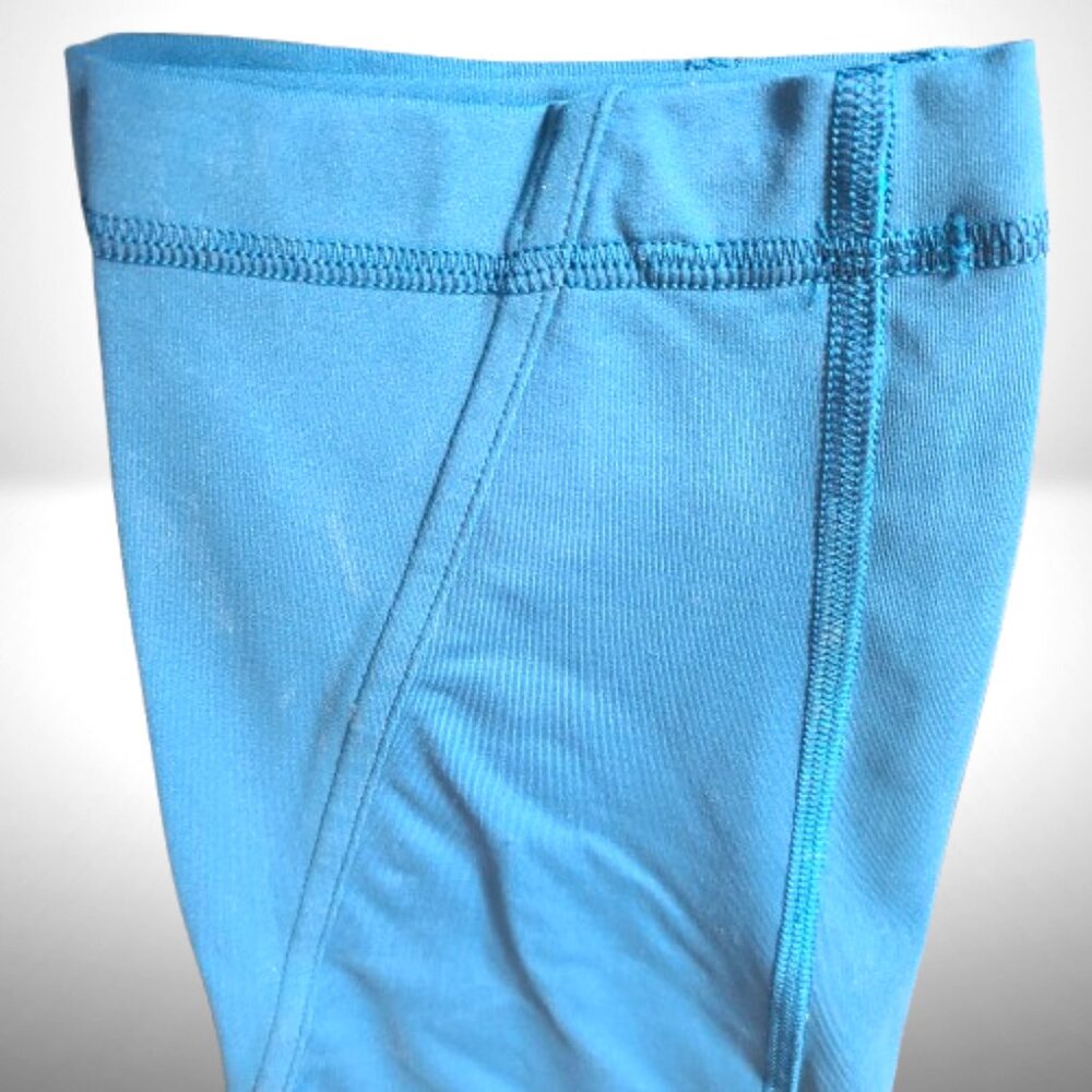 Lululemon Blue High-Rise Leggings w/ Side Pockets (Size 8) - Picture 11 of 11
